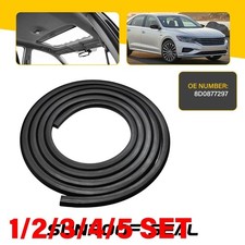 Black Rubber Sunroof Seal Sunroof Glass Gasket For Passar Jetta 8d0877297 1-5set
