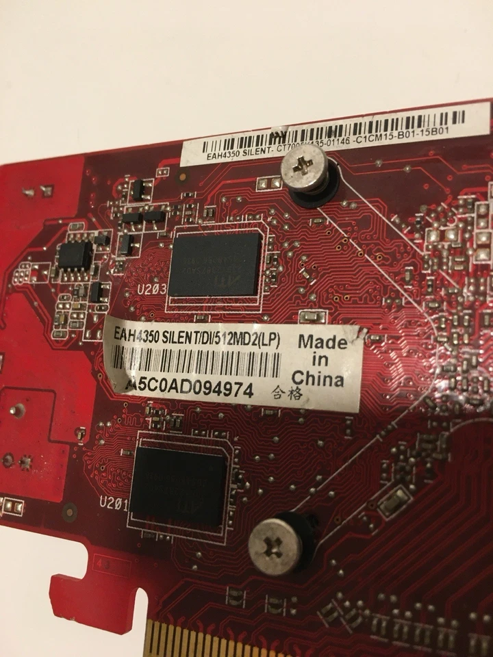 ASUS EAH4350 SLIEN/DI/512MD2  ATI Radeon HD 4350 512MB DDR2 SDRAM. SKU223768 - Image 3 of 4