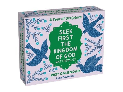 A Year of Scripture 2027 Day-to-Day Calendar by Luke Daymond (Calendar) - Image 4