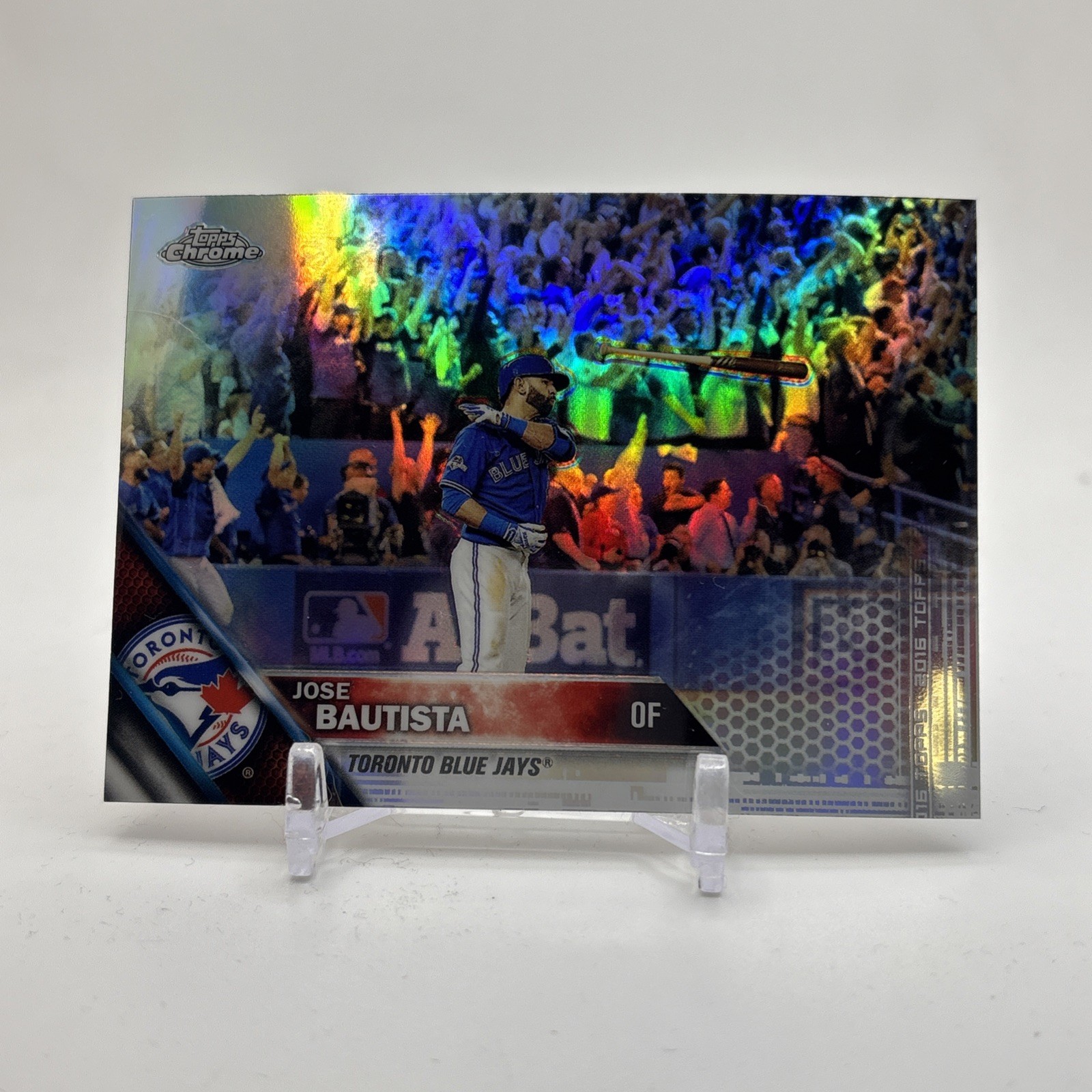 2016 Topps Chrome #191 Jose Bautista Refractor *Iconic Batflip*