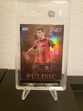 2023-24 Panini Select FIFA Christian Pulisic Artistic Impressions TAG 8 USMNT WC
