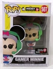 Funko Pop! Disney Mickey The True Original 90 Years Gamestop 507 Gamer Minnie