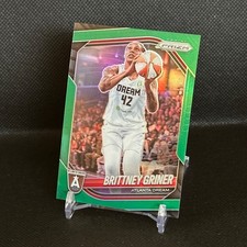 Brittney Griner #46 Green - Atlanta Dream - 2025 Panini Prizm WNBA Prerelease