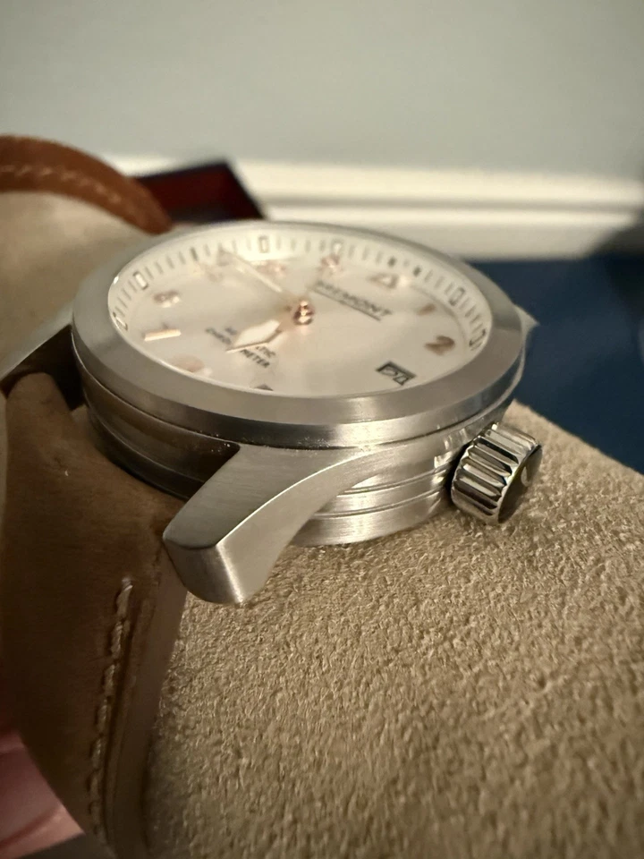 Bremont Solo SOLO37-RG-R-S 37mm Steel Automatic Men Watch Box & Papers - Image 3 of 4