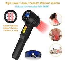 8W Cold Laser Therapy for Human and Pets Red Light Physiotherapy for Pain Relief