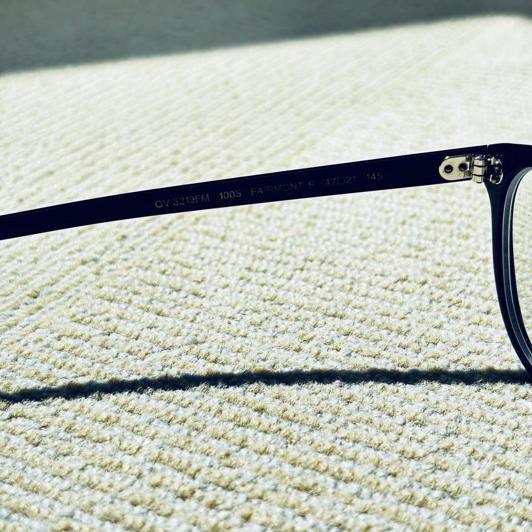 ちよ　OLIVER PEOPLES OV5219FM 1005 FAIRM Oliver Fairmont-F Eyeglasses in Black | Oliver®
