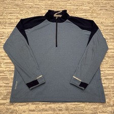 Zero Restriction Z425 1/4 Zip Performance Pullover Men's Large 145 W Golf Logo