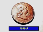1949-P Franklin ⥤ "AU" Details ⥤ Heavy Dark Speckled Toning ⥤149*