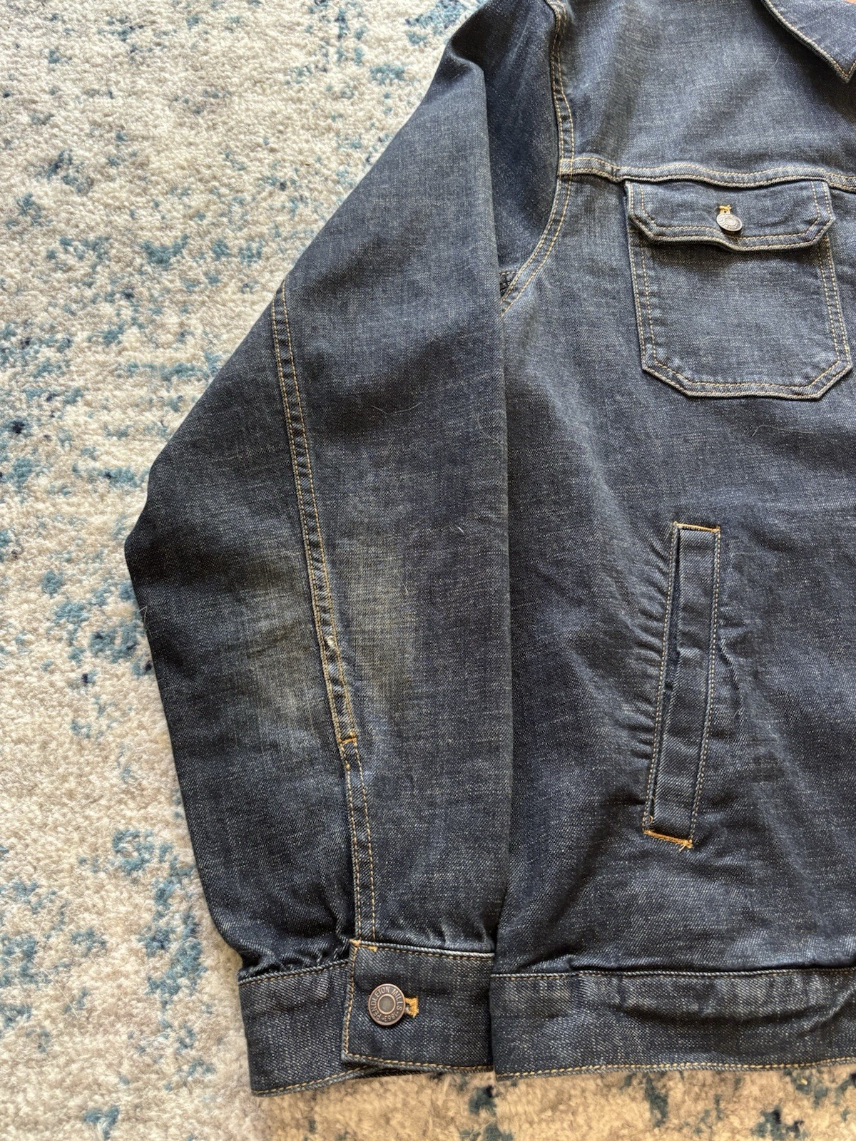 Pendleton Men’s Denim Jacket With Southwestern Az… - image 4