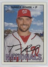 2016 Topps Heritage High Number Red Back Tanner Roark #555 3q7