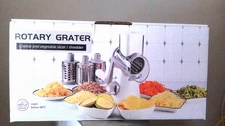 Ourokhome Rotary Cheese Grater Hand Crank Kitchen Shredder - BRAND NEW IN BOX