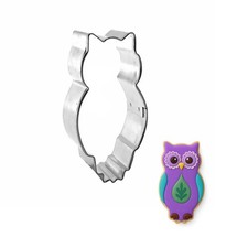 Owl Cookie Cutter 3.25'' Metal Bird Animal Made in the USA