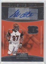 2016 Panini Donruss Signature Series Elusive Ink Geno Atkins #EI-GA Auto 0c3