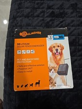 Gallagher S6 Lithium Solar Fence Energizer Pet And Backyard Protection New