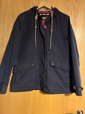 Joules Waterproof Coat Navy Right As rain Size 12 Breathable