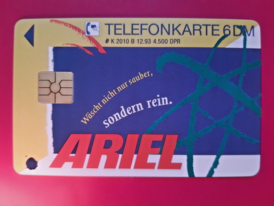 Telefonkarte Deutschland K 2010 B 12.93 4500Ex Ariel NEU mint E16