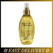 OGX Argan Oil Dry Spray Treatment Hair Oil Mist Frizz Control Shine 4 Fl Oz