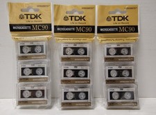 9 MICROCASSETTE CASSETTE AUDIO…