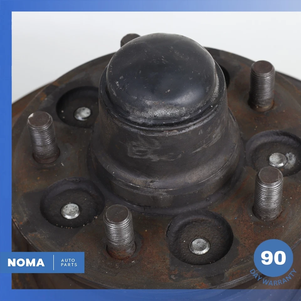 84-96 Jaguar XJS Serie 3 Buje de nudillo de husillo delantero izquierdo con escudo OEM Foto 3 de 4