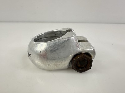 Vintage 1990's GT Bicycles BMX Racing Seatpost Clamp 25.4 Silver