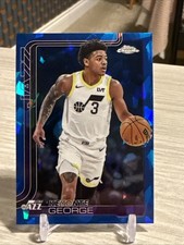 2025-26 Topps Sapphire Basketball Keyonte George Blue Base 