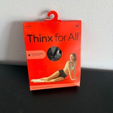 NWT Thinx For All Hi-Waist Period Underwear Leakproof Black Absorbent Size 1X