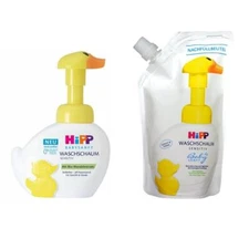 Hipp Baby Soft Face and Hand Washing Foam 250ml with Extra Refill 250ml