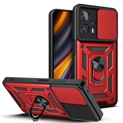 Shockproof Case Kickstand Cover For Redmi Note 12Pro Plus 11 10S 9 8 Pro K50 K40