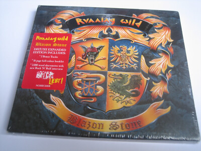RUNNING WILD - BLAZON STONE - DELUXE EXPANDED EDITION - CD - NEU UND VERSCHWEIßT