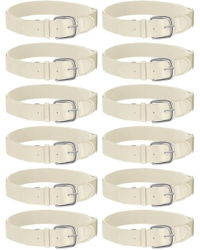 12 Pcs Baseball Belts Softball Belts Bulk for Adult and  display picture 2