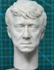 Figura de acción modelo tallada cabeza tío Jackie Chan 1/6 sin pintar ajuste 12 pulgadas