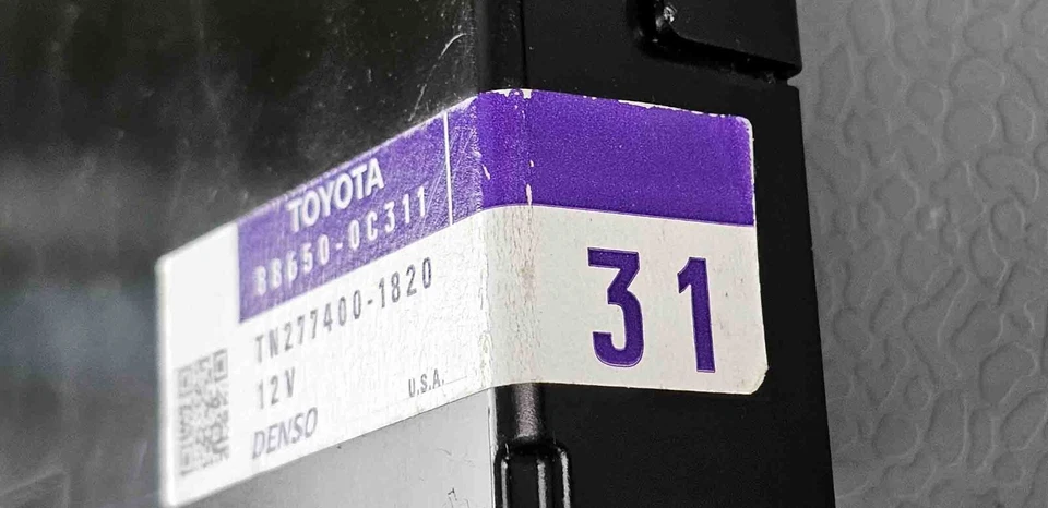 Módulo de control amplificador de temperatura aire acondicionado Toyota Tundra 2014-2017 OEM 88650-0C311 Foto 3 de 4