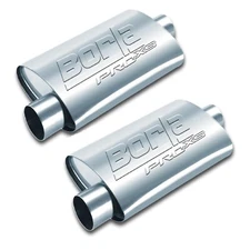 Borla 40359 Set of 2 ProXS 19" Oval Mufflers with 3" Center In / Offset Out