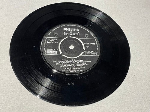 Ray Conniff Presents Richard Rodgers - Vinyl Record 7" Single - 1959 4 Tracks - Picture 3 of 4