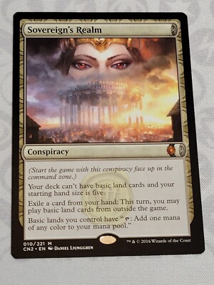 C4223 MAGIC MTG CONSPIRACY 2 SOVEREIGN'S REALM #010 NM MYTHIC