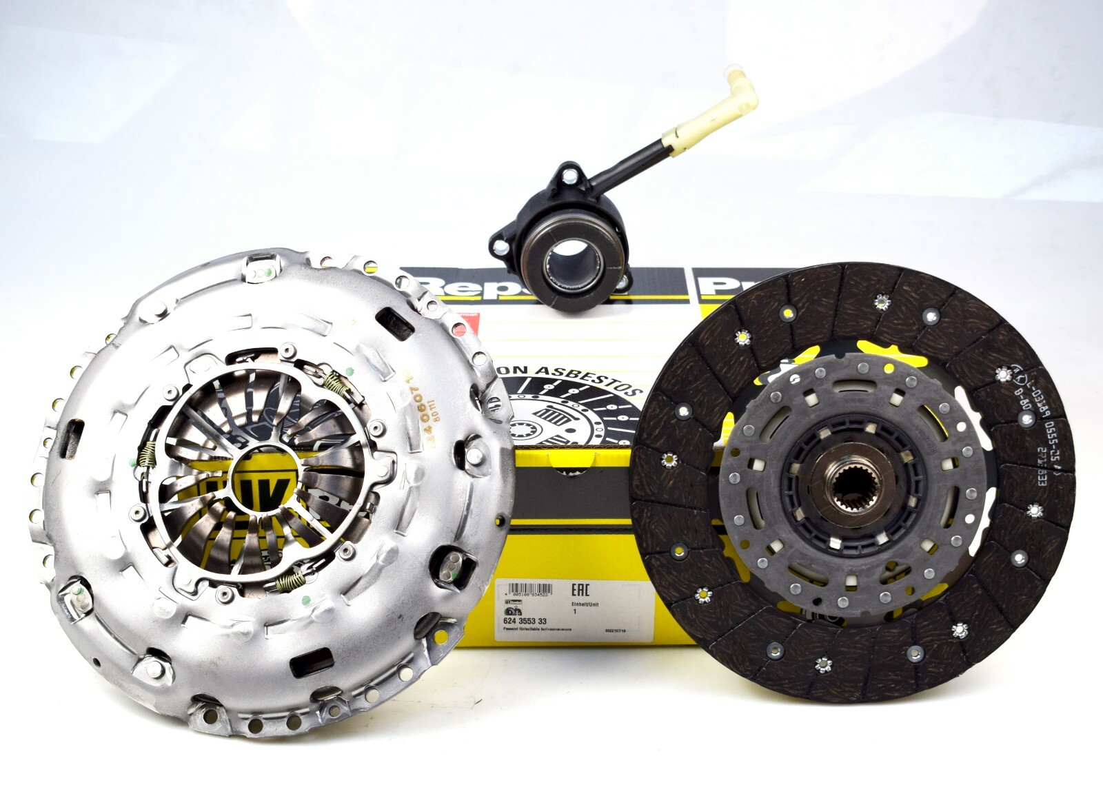 LUK Clutch Kit 624 3553 33 for SKODA OCTAVIA II 1Z3 2004 to 2013 - Image 17