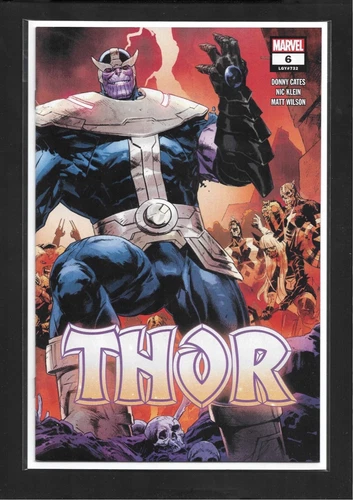 Thor #6 2nd Print (2020):  1st Black Infinity Gauntlet Wraparound Cover! NM+!