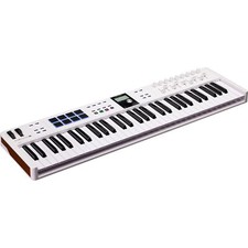Arturia KeyLab Essential mk3 61-Key Universal MIDI Controller and Software White