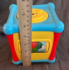 Disney Baby Winnie the Pooh Learning Activity Cube Baby Toddler Child Toy P1