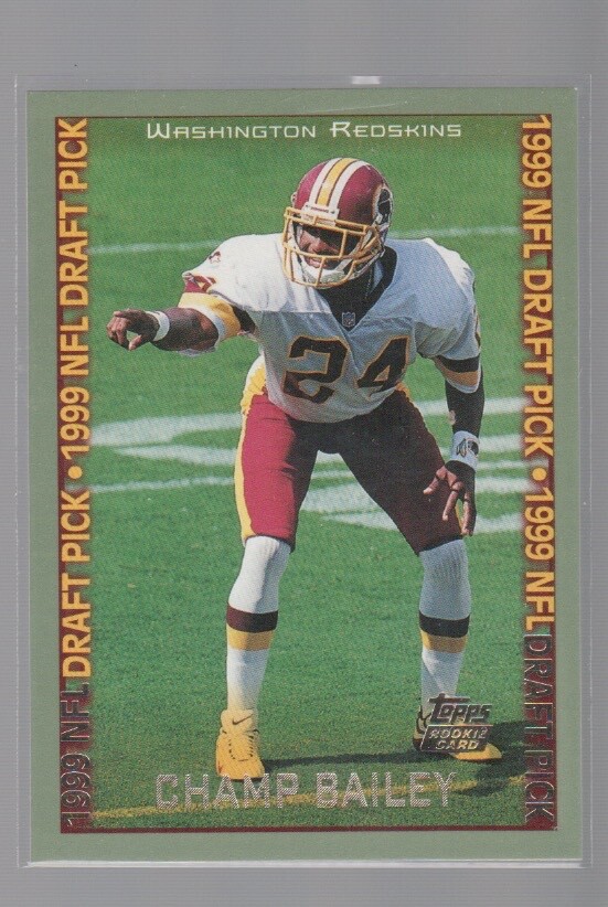 CHAMP BAILEY 1999 TOPPS ROOKIE CARD #354