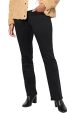 Belle by Kim Gravel  TripleLuxe Twill Baby Boot-Cut Jean Black