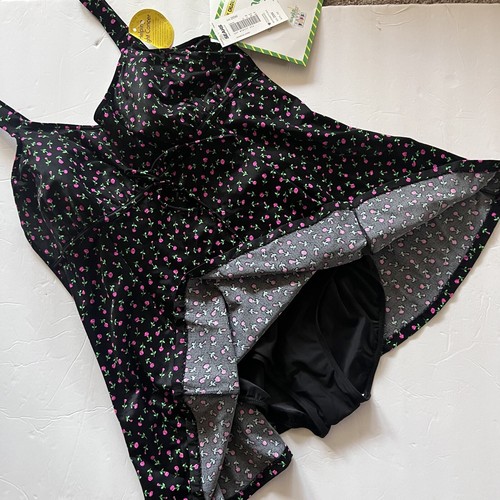 Women’s Swimsuit One Pice SEARS Floral Size 20W Vintage - Picture 2 of 18