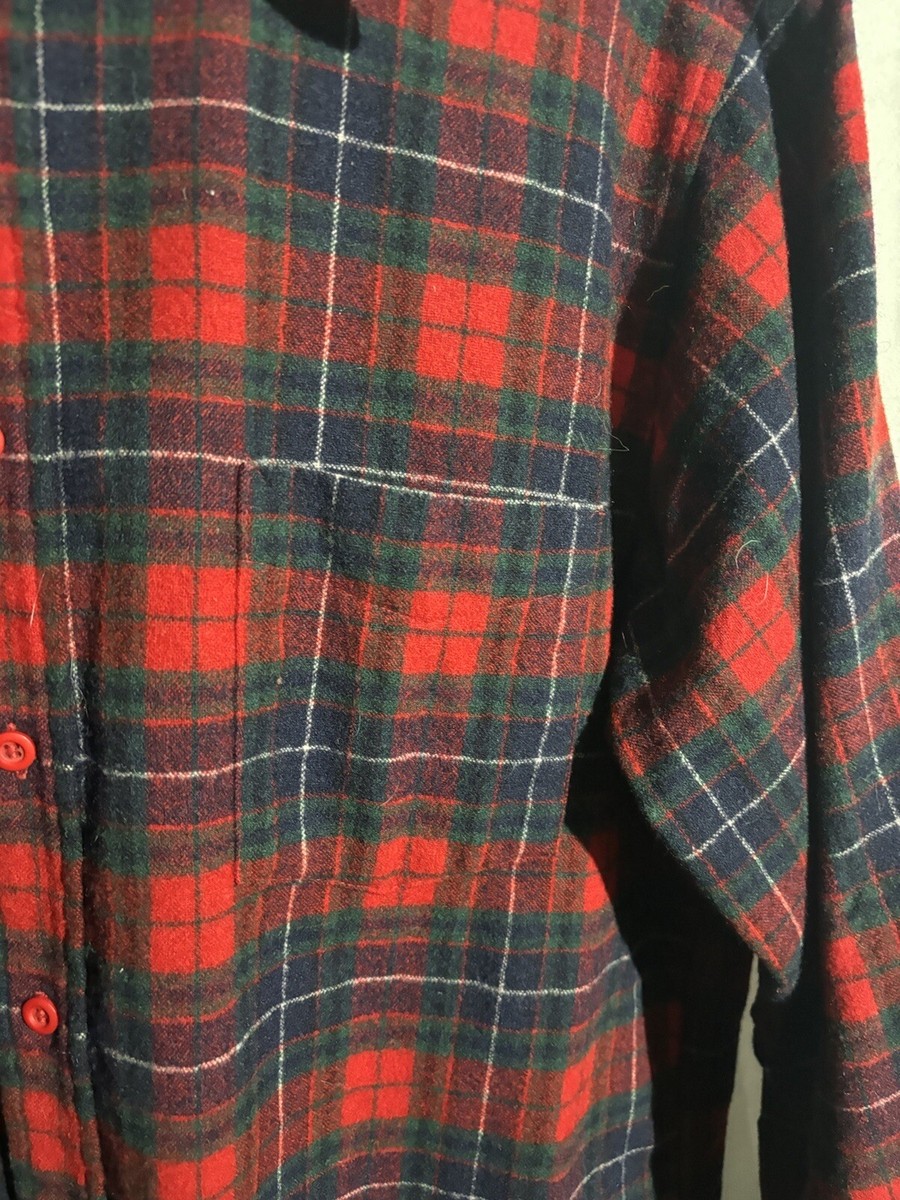 h*g様 50s PENDLETON wool board shirt Vintage Pendleton Wool Board Shirt Sz XL 1950's classic USA Single