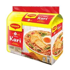 Maggi Mee 2-Minute Kari/Curry Instant Noodles 1 pack x 5pcs x 2packs