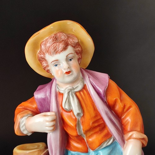 Statuina policroma - Bambino vignaiolo - Ginori - serie Capodimonte (cod. 816) - Foto 5 di 17