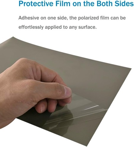 7.8x11.8 Inch Adhesive Polarizing Film - Linear Filters for Electronics (2 PCS) - Picture 6 of 8