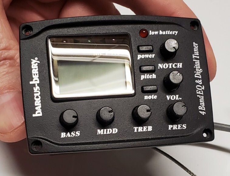 Barcus Berry Preamp Acoustic Electric Guitar INSTITUTO TECNOLÓGICO DE