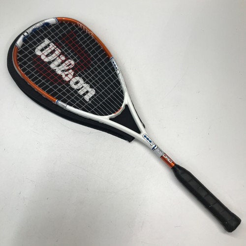 Wilson Ncode Nblade Squash Racquet Red White 27" Pre Owned