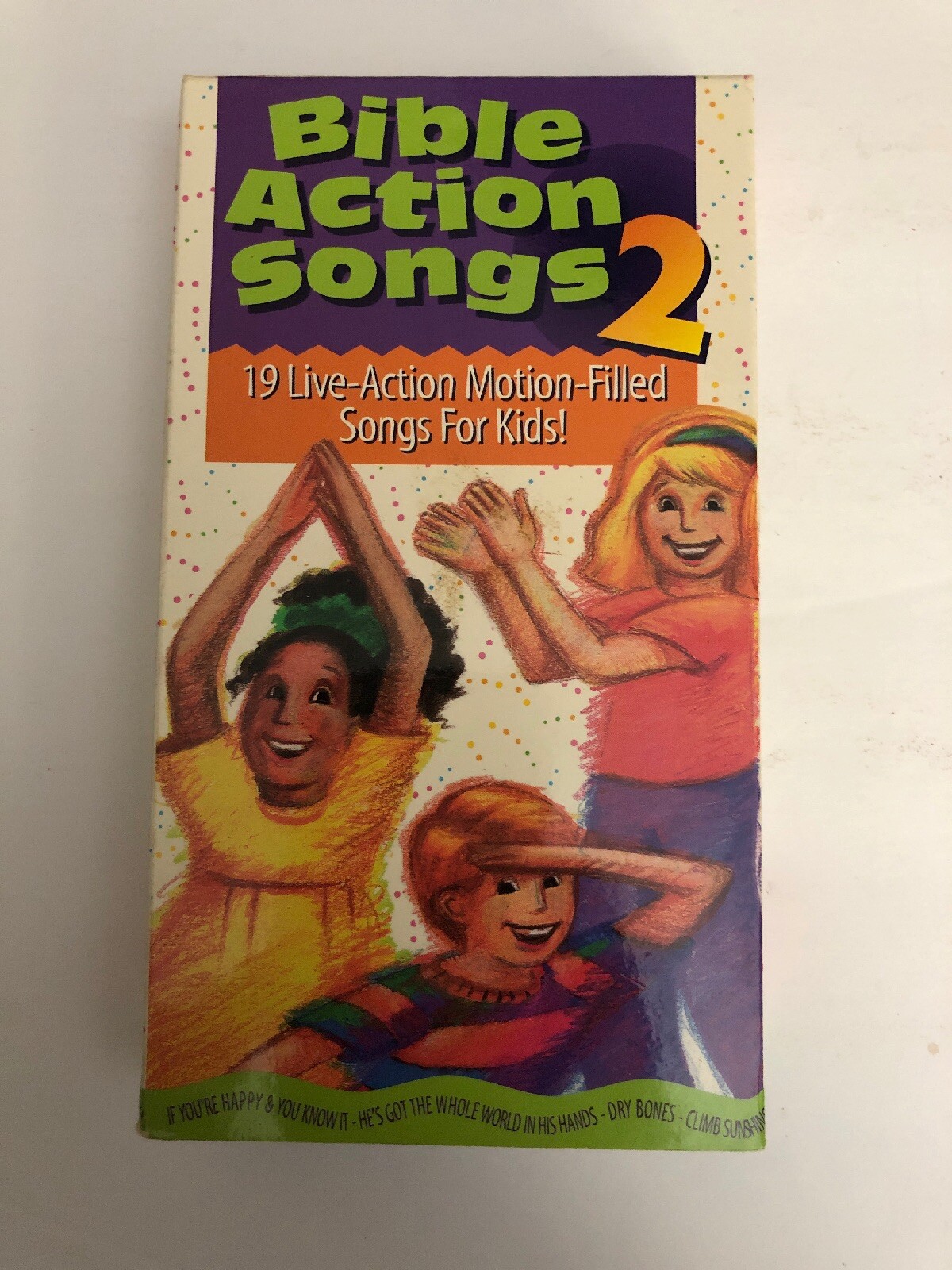 Bible Action Songs 2-19 Favorite Songs-(VHS 1997)TESTED-VERY RARE ...