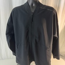 Adidas Essentials Warm Up Track Jacket Size Large Sportswear Black NEW 120